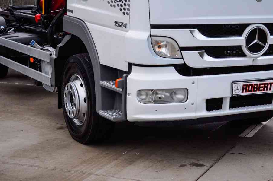 MERCEDES ATEGO 1524 HÁKOVÝ NOSIČ KONTEJNERŮ + HYDR. RUKA - foto 38