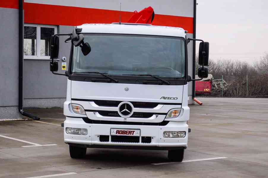 MERCEDES ATEGO 1524 HÁKOVÝ NOSIČ KONTEJNERŮ + HYDR. RUKA - foto 2