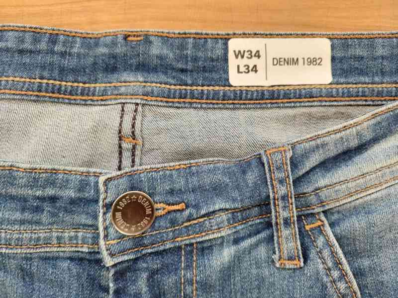 Zánovní rifle unisex pánské / dámské univerzální barva DENIM - foto 2