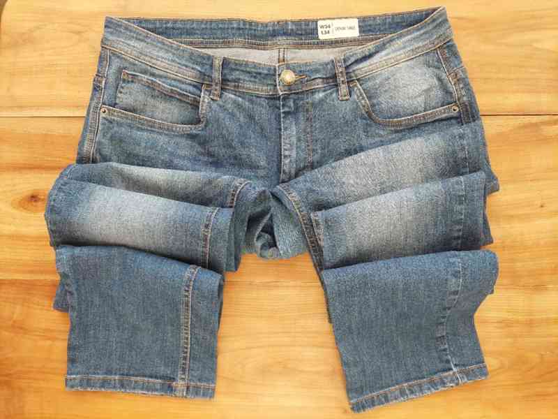Zánovní rifle unisex pánské / dámské univerzální barva DENIM - foto 3