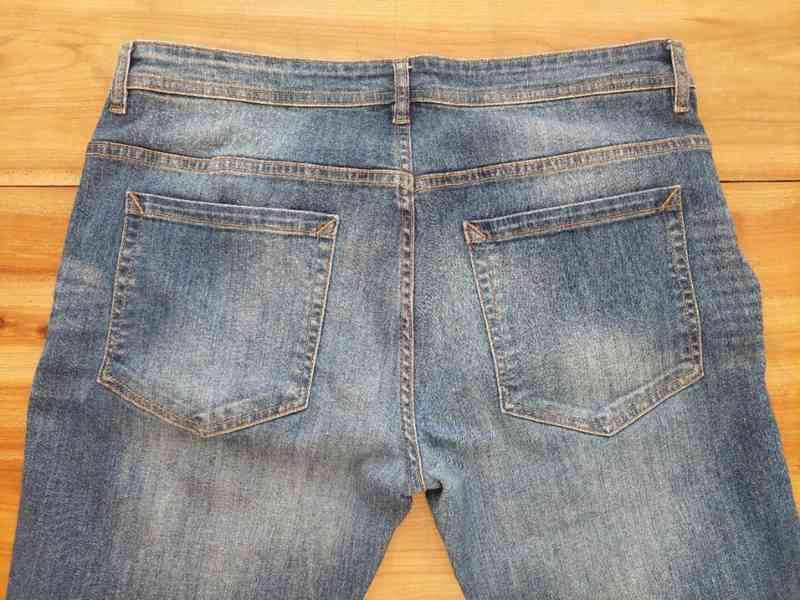 Zánovní rifle unisex pánské / dámské univerzální barva DENIM - foto 5
