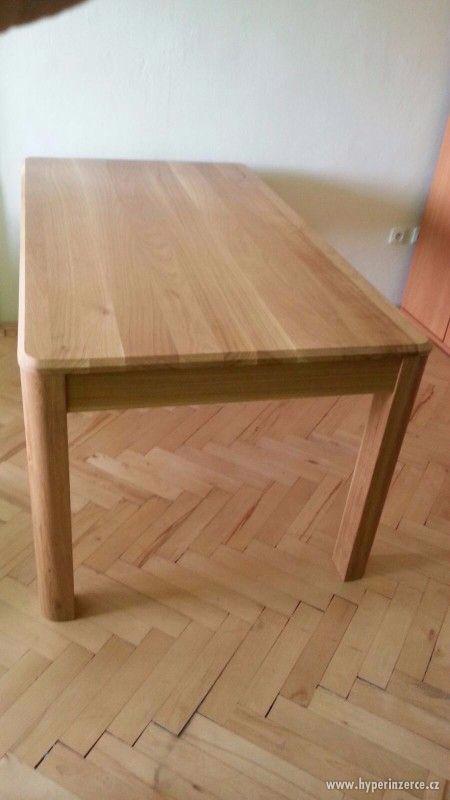Celomasivní stůl z dubu - foto 4