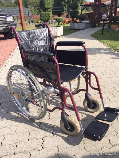 skládací invalidní vozík meyra, sedák 39 - foto 1