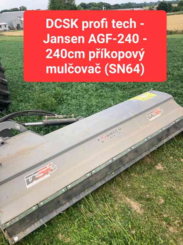 DCSK profi tech - Jansen AGF-240 - 240cm příkopový - foto 5