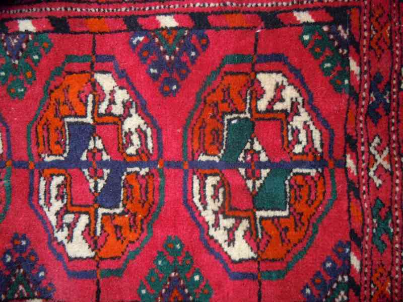 Ručně tkané, vlněné turkménské koberce - foto 2