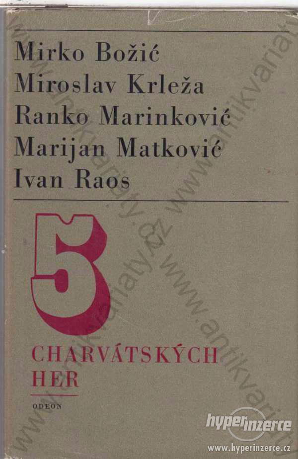 Pět charvátských her Odeon, Praha 1966 - foto 1