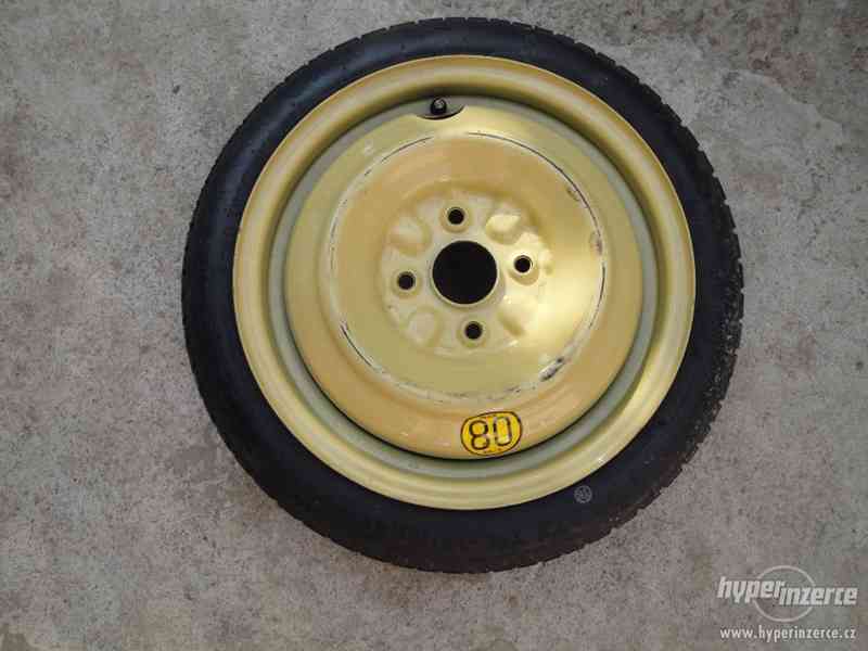 Alu disky 4x100, 8Jx14H2 ET38 s letními pneu 175/65 R14 - foto 6