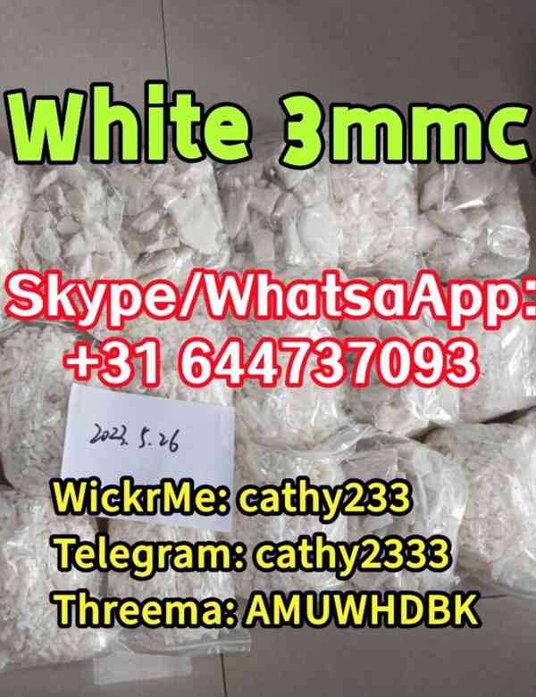 White 3mmc crystal 3cmc best quality eutylone butylone - foto 3