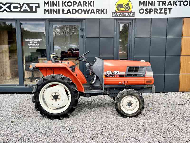 Kubota GL 19, 4x4, traktor, rewers, JAPAN TRAK - foto 4