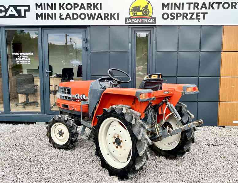 Kubota GL 19, 4x4, traktor, rewers, JAPAN TRAK - foto 6