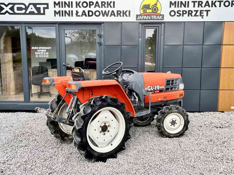 Kubota GL 19, 4x4, traktor, rewers, JAPAN TRAK - foto 5