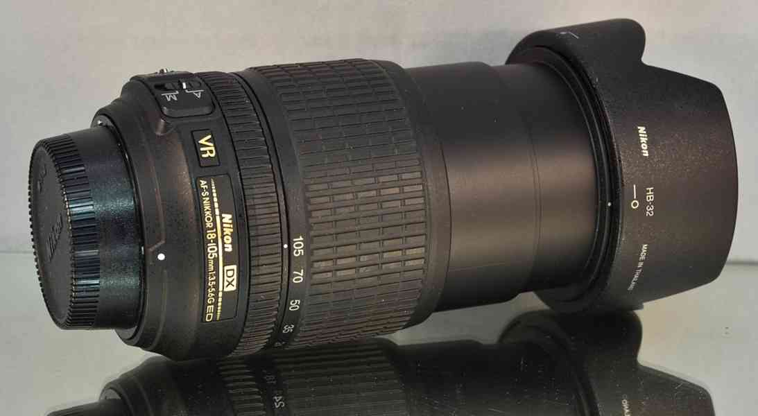 NIKON AF-S DX NIKKOR 18-105mm 1:3.5-5.6 G ED VR - foto 7