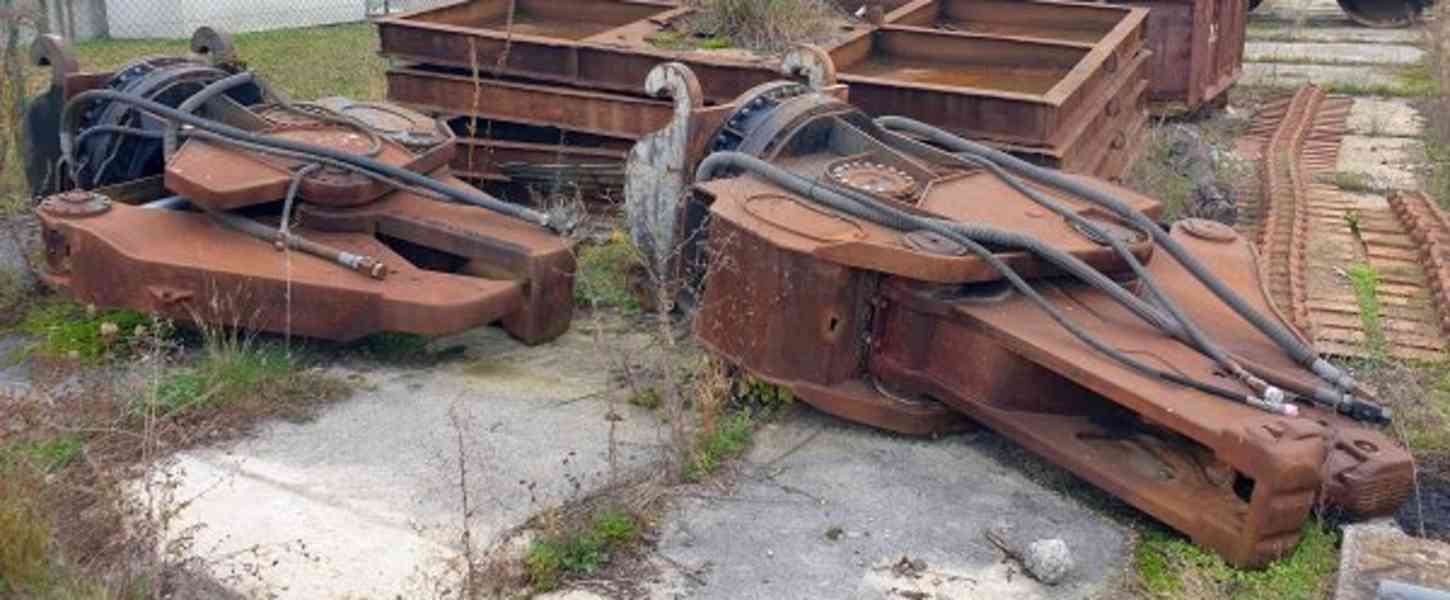 2x roto 3.6t kleště nůžky 350bar CAT MP40 beton demolice - foto 2