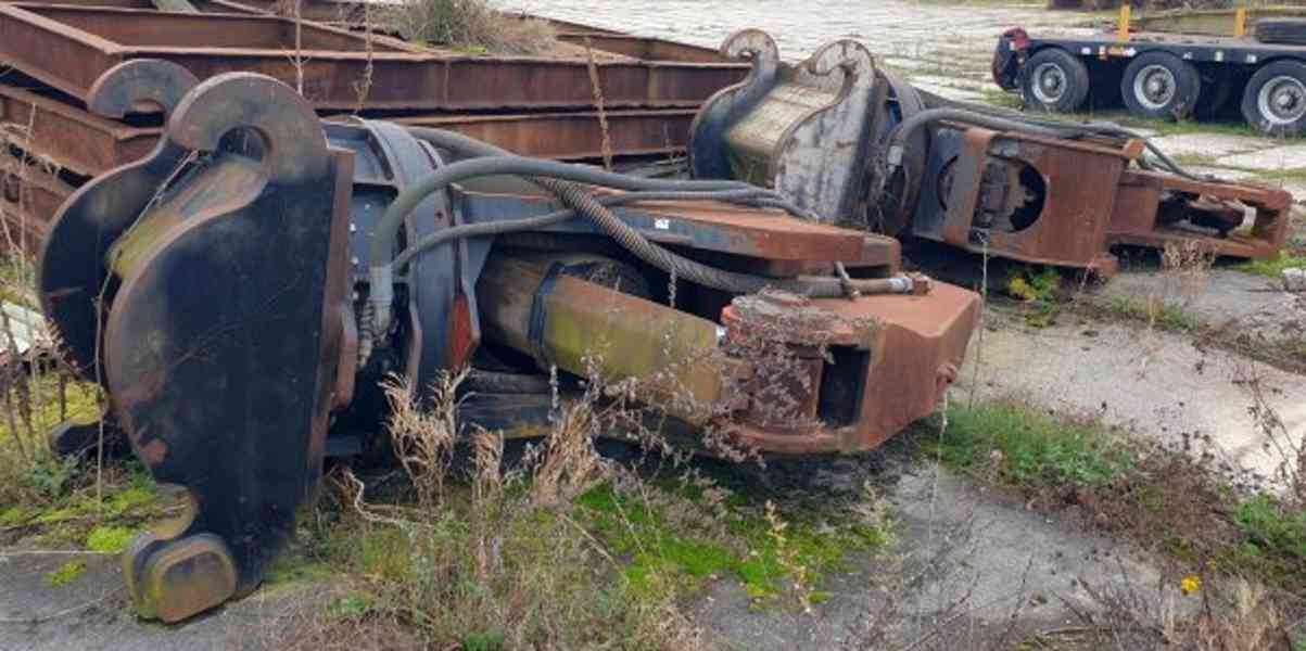 2x roto 3.6t kleště nůžky 350bar CAT MP40 beton demolice - foto 4
