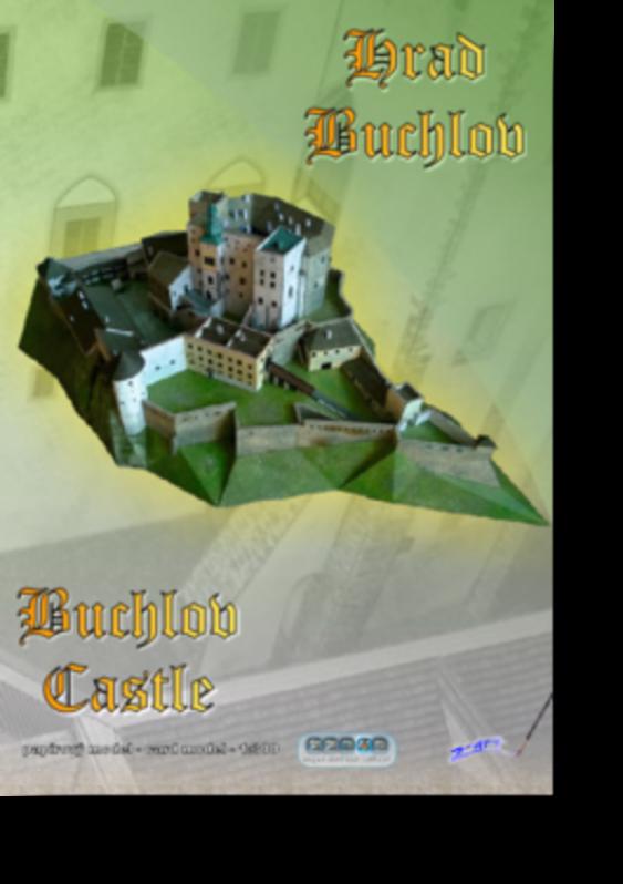 Papírový model hradu Buchlov - foto 1