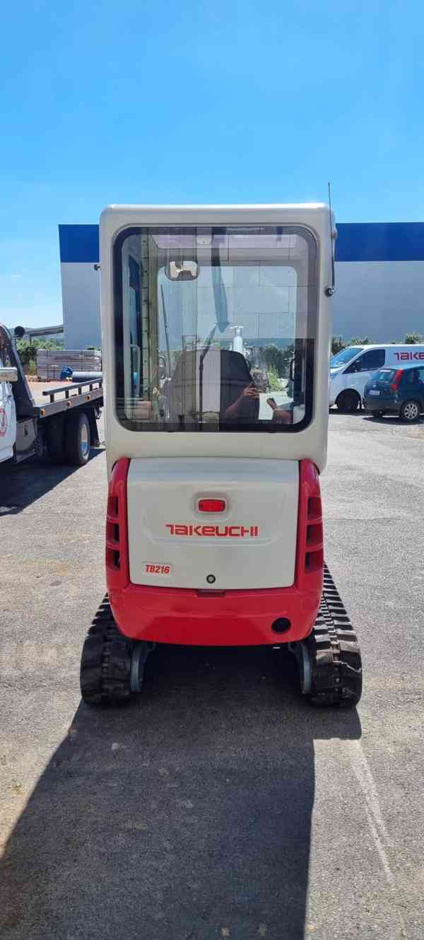 Minibagr - minirypadlo Takeuchi TB216 1.8t - foto 2