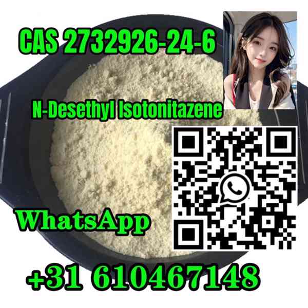 High Quality N-desethyl Isotonitazene CAS 2732926-24-6 In St