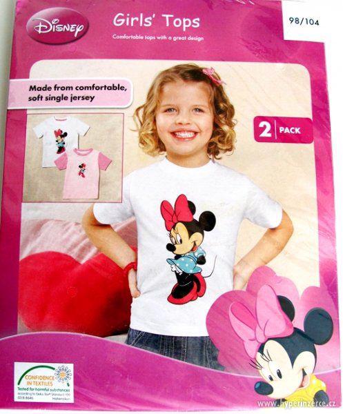 Disney Minnie trika krátký rukáv 2 ks > 98 - foto 1
