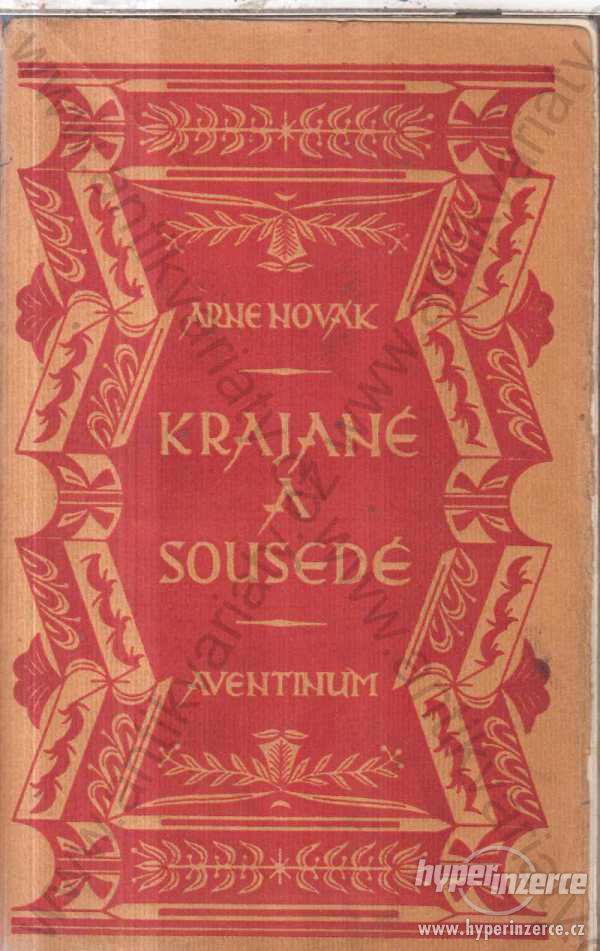 Krajané a sousedé Arne Novák 1922 - foto 1