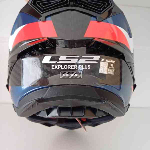 Enduro / silniční přilba LS2 Explorer Carbon - foto 10