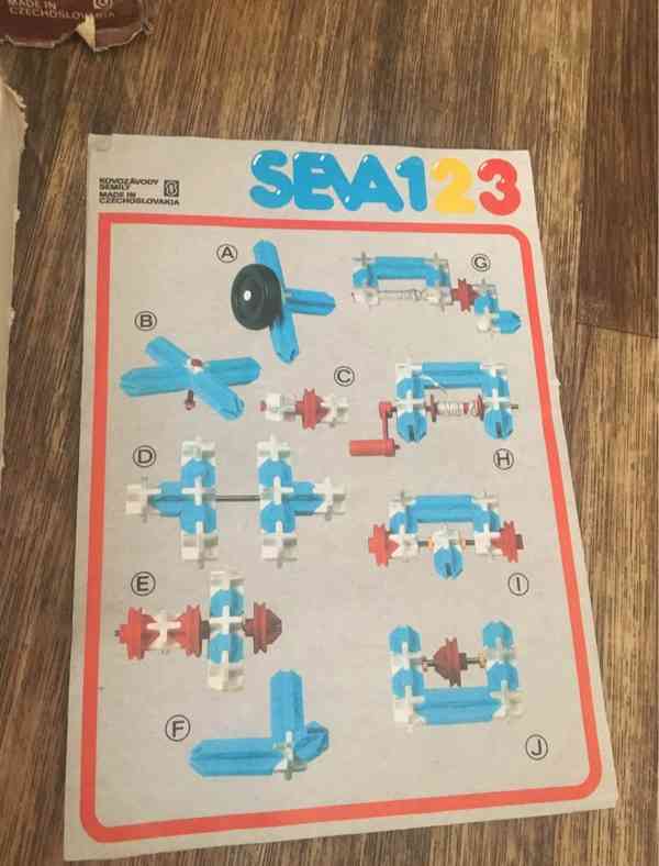 Retro stavebnice Cheva - foto 2