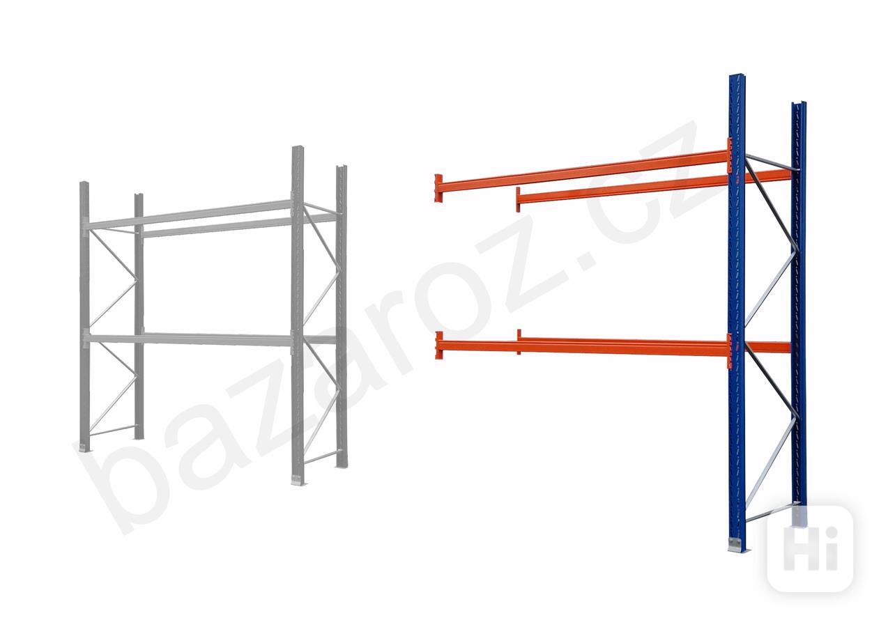 Paletové Regály Proman š: 2,7m – Přídavné Pole použité bazar - foto 1