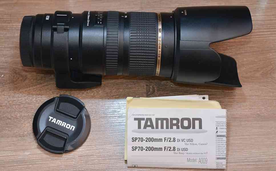 pro Canon - Tamron AF SP 70-200mm f/2,8 Di VC USD - foto 3