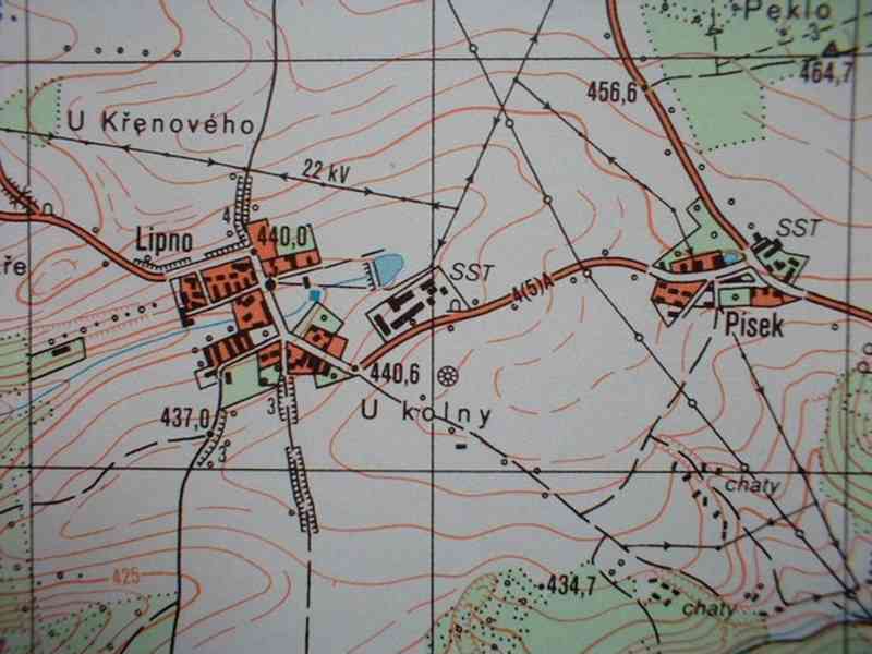 Vojenská profesionální tajná mapa Bedněves 1:25 - foto 6