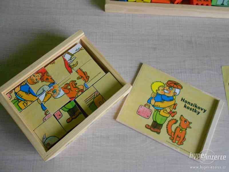 Dětské kostky s pohádkovými kartami - foto 1