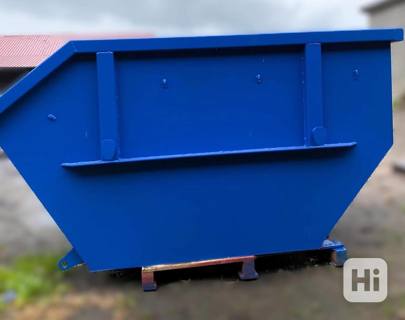 Kontener, koryto 3 m3, wózek ramowy, wózek hakowy, koryto - foto 1