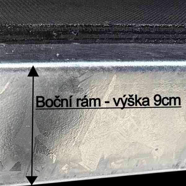NOVÝ přívěsný vozík 2,65m x1,30m, profi - svařovaný rám, DPH - foto 13