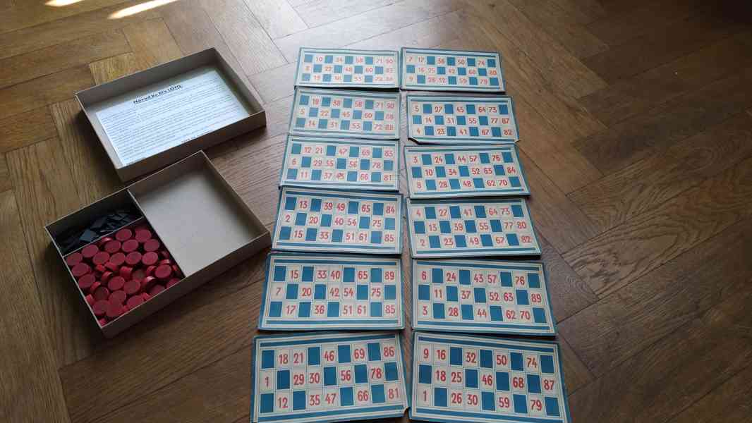 Retro hra LOTO, Tofa Zásmuky  - foto 3
