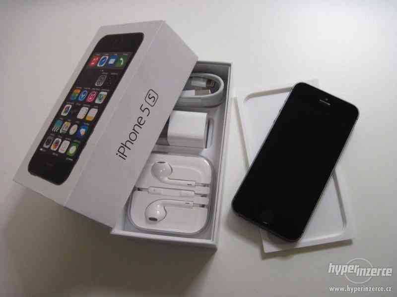 Apple iPhone 5S - 64GB / SPACE GREY BLACK SMARTPHONE FACTORY - foto 1