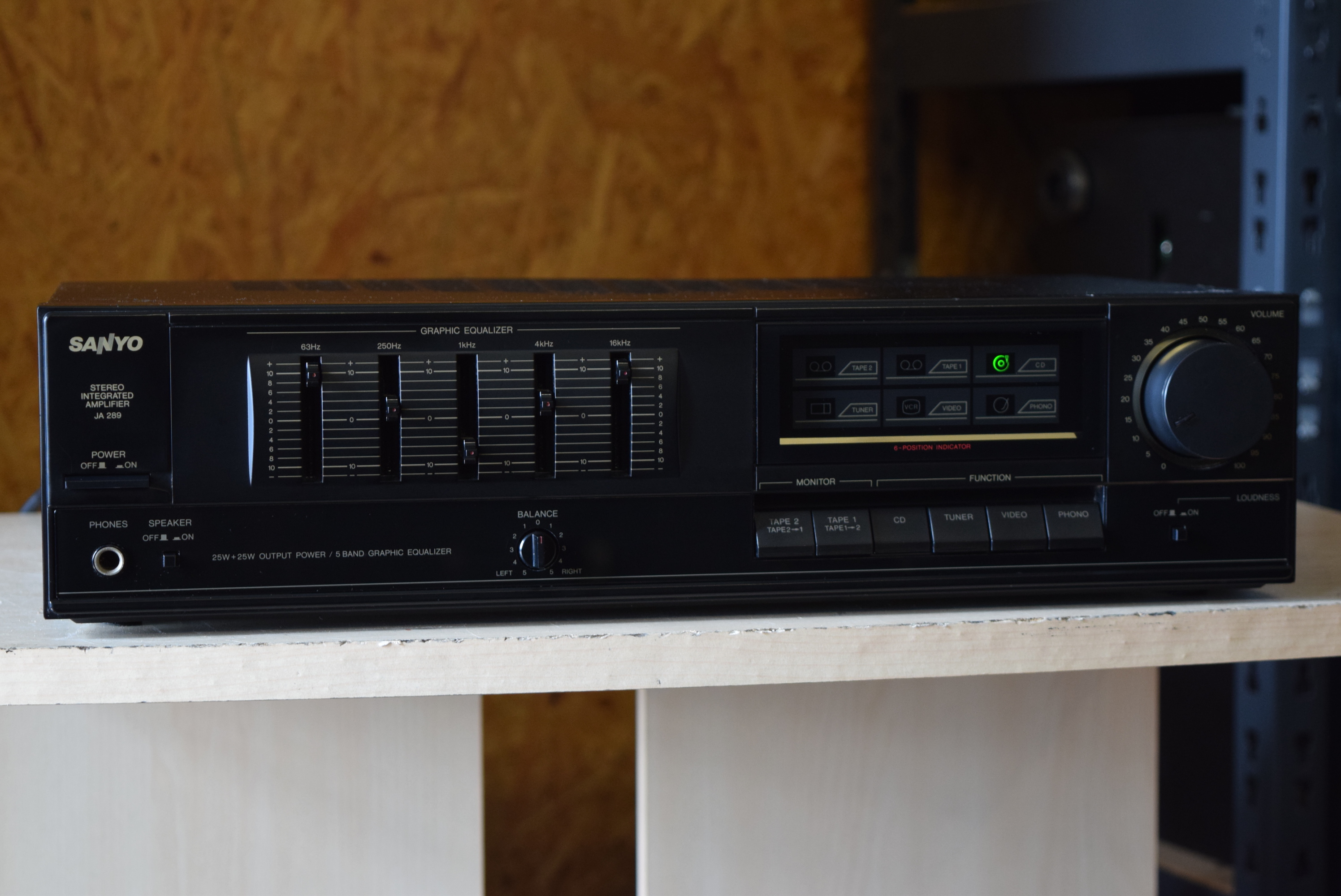 SANYO JA 289 LEVNÝ STEREO ZESILOVAČ !! - foto 1