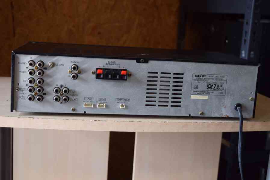SANYO JA 289 LEVNÝ STEREO ZESILOVAČ !! - foto 5