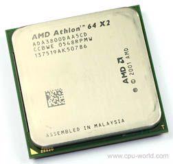 AMD Athlon 64 X2 3800+, Socket 939, 1MB, záruka.