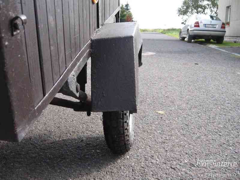 Přívěsný vozik  za automobil - velikost korby1470x1170x370 - foto 7