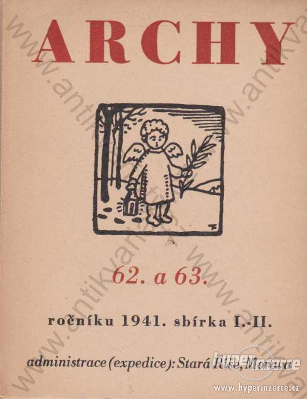 62. a 63 archy - ročníku 1941, sbírka I.-II. - foto 1