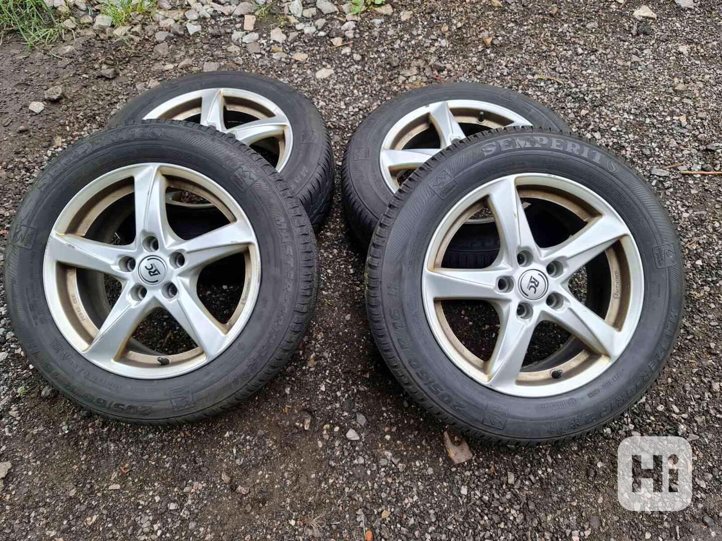 Alu kola disky Brock RC30 706 5x108 7jx16 et pneu semperit  - foto 1