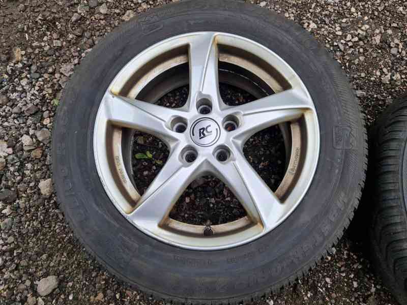 Alu kola disky Brock RC30 706 5x108 7jx16 et pneu semperit - foto 5