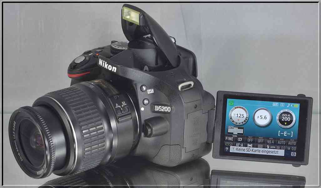 Nikon D5200 + Objektiv AF-S 18-55mm*  15 000 Exp. - foto 5