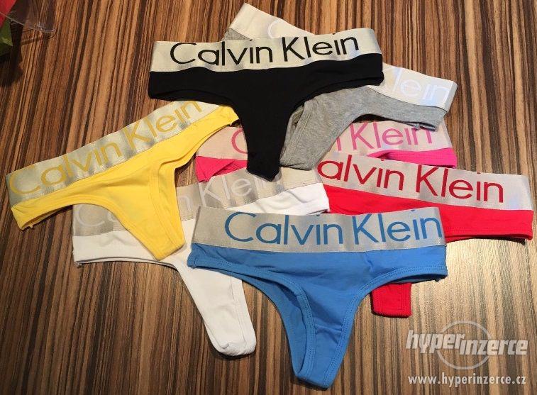 10 ks dámského spodního prádla Calvin Klein, velikosti M-XL - foto 1