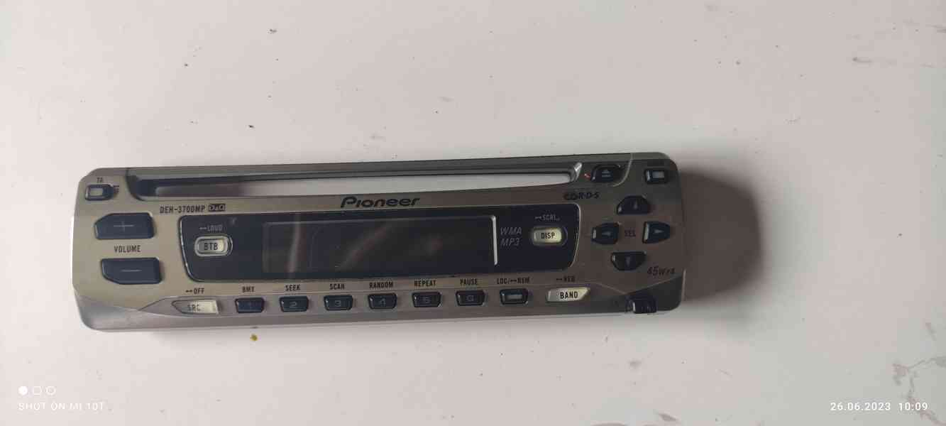 PIONEER - aurorádio DEH - 3700MP - foto 4