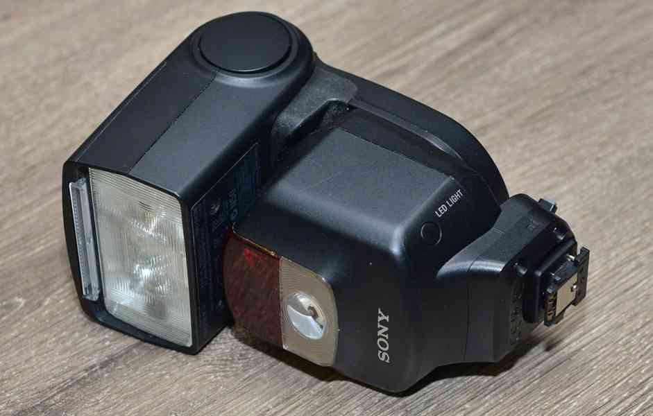 Blesk: SONY HVL-F43M *GN: 43*ADI, TTL*LED* Mi-shoe - foto 5