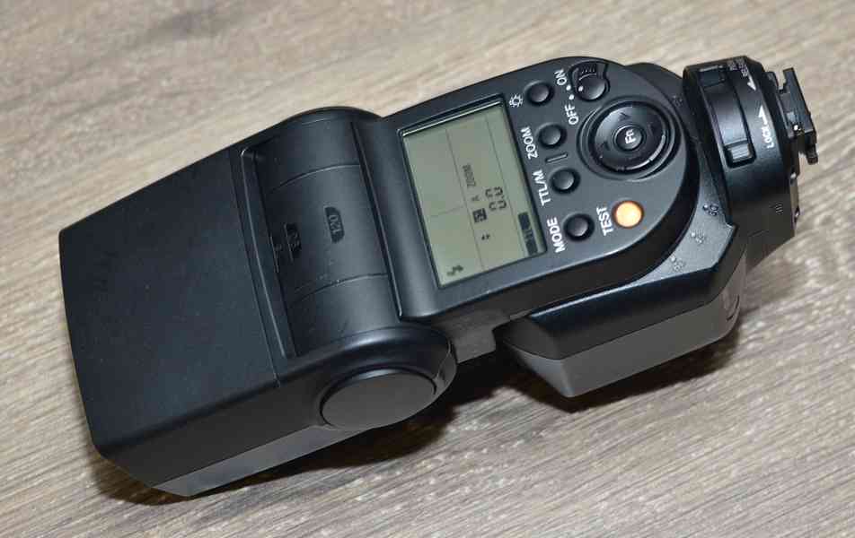 Blesk: SONY HVL-F43M *GN: 43*ADI, TTL*LED* Mi-shoe - foto 8