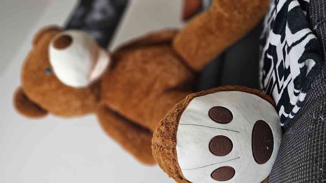 Plyšový medvěd 200 cm a 15kg TOP dárek 🎁  - foto 4