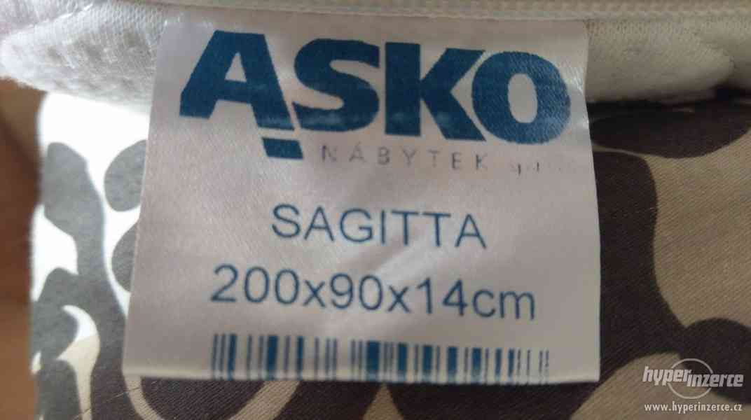 Dvě matrace Asko Sagitta 90x200 cm - foto 2