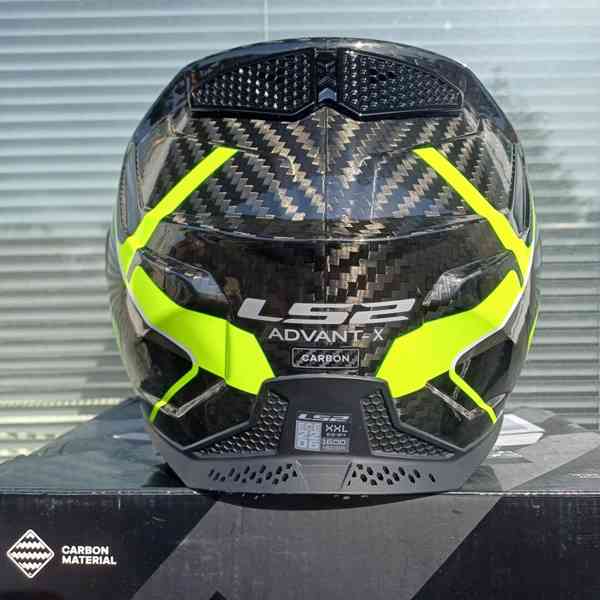 Silniční překlápěcí přilba LS2 ADVANT X CARBON FUTURE II - foto 9
