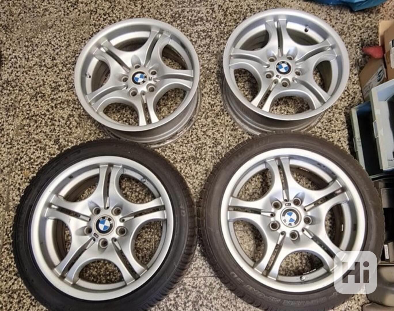 Hliníkové disky originál zimní BMW M3 E46 17" Styling M68 - foto 1