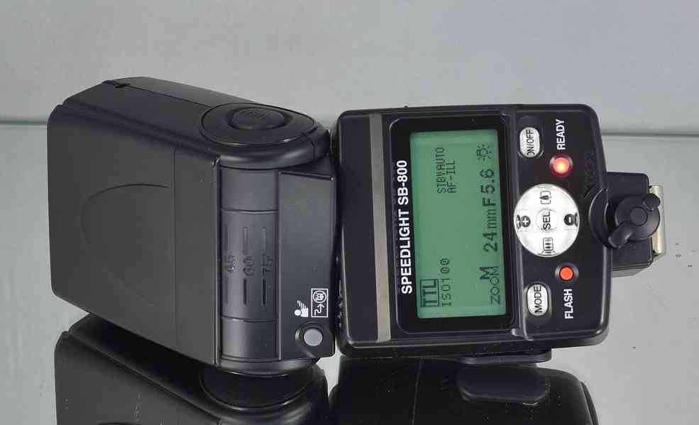 Nikon SPEEDLIGHT SB 800 **GN:38*i-TTL*Master/Slave - foto 6
